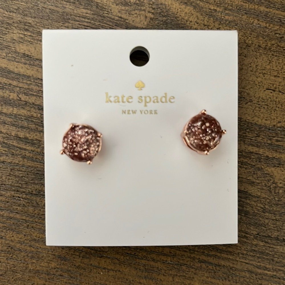 Kate Spade Sparkling Pink Earrings
